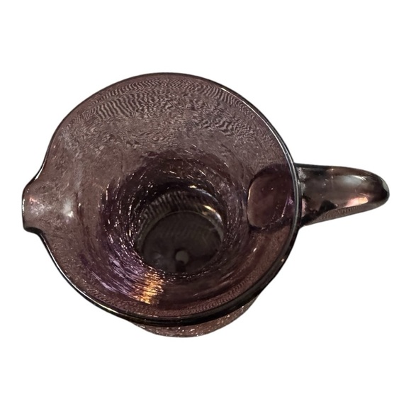 Blenko Amethyst Purple Crackle Glass
Miniature Pitcher - Picture 5 of 6